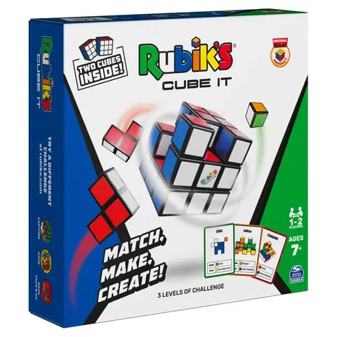 Hračky společenské hry SPIN MASTER - Rubiks Logická Hra Cube It
