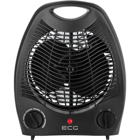 Teplovzdušné ventilátory ECG TV 3030 Heat R Black teplovzdušný ventilátor