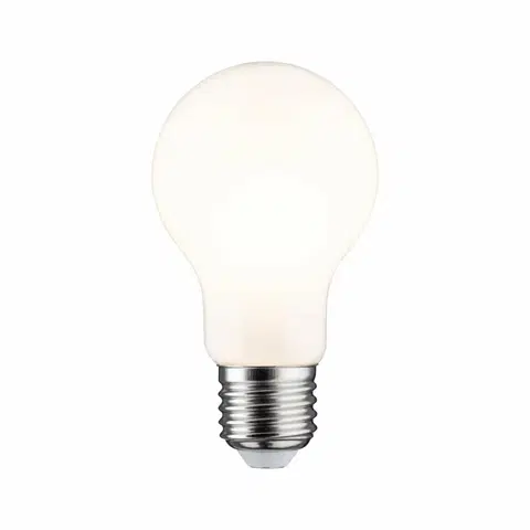 LED žárovky PAULMANN Klasická White LED žárovka E27 7W 2700K stmívatelné opál
