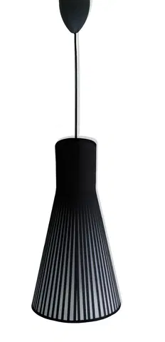 Luxusní designové závěsné lampy Estila Závěsná lampa NEGRO