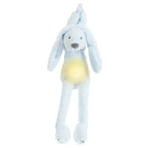 Hračky HAPPY HORSE - hudební králíček Richie se světýlkem - modrý 
velikost: 34 cm