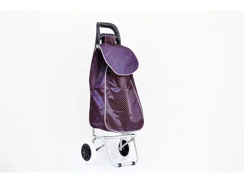 Nákupní tašky a košíky PROHOME - Taška na kolečkách skládací