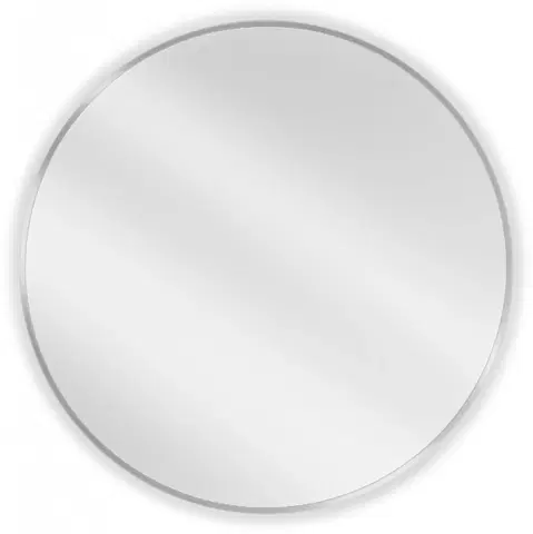 Koupelnová zrcadla MEXEN Loft zrcadlo 80 cm, nerezový rám 9850-080-080-000-10