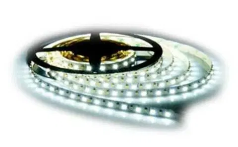 LED pásky 12V Solight LED světelný pás, 5m, SMD5730 60LED/m, 20W/m, IP20, studená bílá WM608