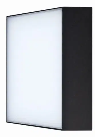 LED venkovní nástěnná svítidla AZzardo AZ4496 venkovní nástěnné/stropní svítidlo CASPER SQUARE 3000K černá