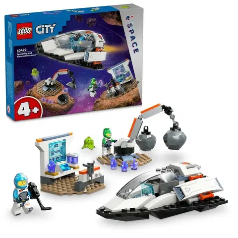Hračky LEGO LEGO -  City 60429 Vesmírná loď a objev asteroidu