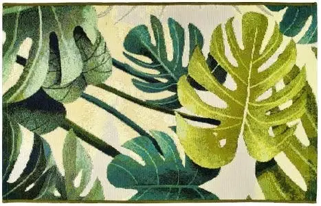 Koberce a koberečky Kontrast Koberec JUNGLE V 75x150 cm zelený