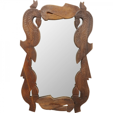 Nástěnná zrcadla KARE Design Nástěnné zrcadlo Bracket 110x172cm
