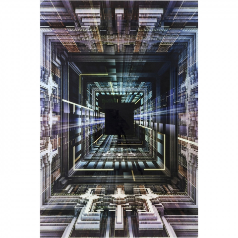 Fotoobrazy KARE Design Skleněný obraz Science Fiction 120x180cm