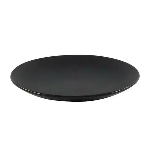 Talíře Keramický dezertní talíř London, 21 cm, matná černá
