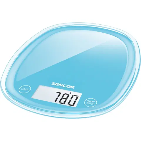 Kuchyňské váhy Sencor SKS 32BL kuchyňská váha, modrá