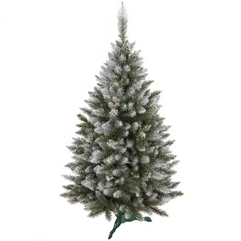 Vánoční stromky Kvalitní vánoční stromek zasněžený smrk 150 cm