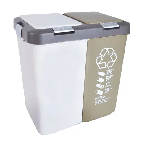 Odpadkové koše Odpadkový koš DUO na třídění odpadu