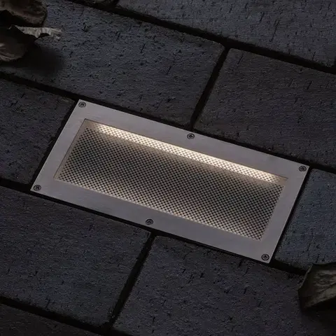 Nájezdová svítidla Paulmann Paulmann Brick podlahové zapuštěné světlo 10x20cm