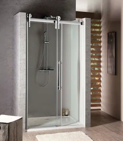 Sprchové zástěny SAPHO VOLCANO sprchové dveře 1400 mm, čiré sklo