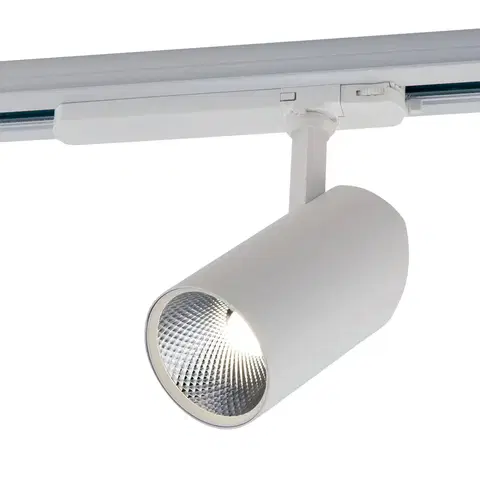 Svítidla pro 3fázový kolejnicový systém Eco-Light LED lištový reflektor Action 3 000K 20W bílá