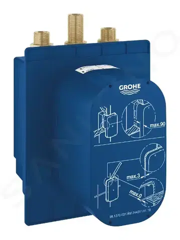 Koupelnové baterie GROHE Montážní tělesa Montážní těleso pro elektronickou sprchovou baterii 36458000