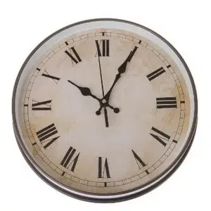 Hodiny Nástěnné hodiny Roma, pr. 31 cm, plast