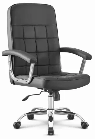 Kancelářské křesla Otočná kancelářská židle HC-1020 BLACK