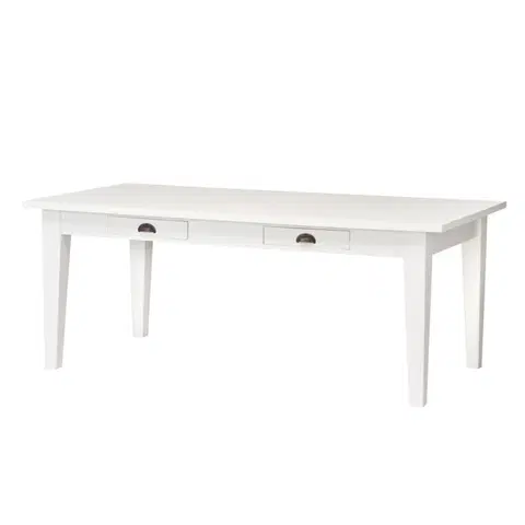Stoly Stůl Milton white 200x100x78cm