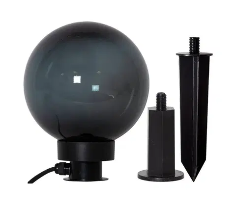 Zahradní lampy Eglo Eglo 900201 - Venkovní lampa MONTEROLLO SMOKE 1xE27/40W/230V pr. 20 cm IP44 