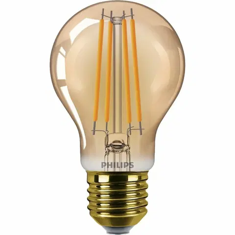 Žárovky Philips LED filament žárovka E27 A60 3,1W (25W) 1800K nestmívatelná, jantarová