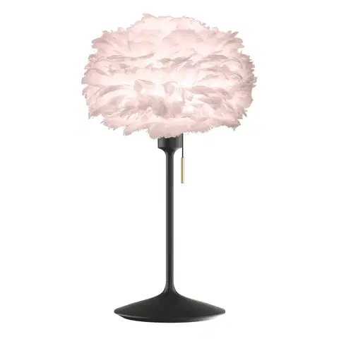Stolní lampy UMAGE UMAGE Eos mini stolní lampa růžová/černá
