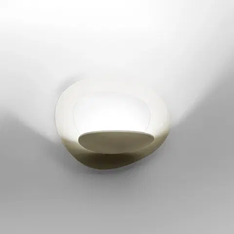 Designová nástěnná svítidla Artemide PIRCE MICRO LED nást. zlatá 1248020A
