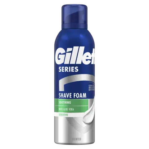 Zastřihovače vlasů a vousů Gillette Pěna na holení Series Sensitive 200 ml