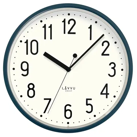 Hodiny LAVVU Tmavě modré hodiny, pr. 29,5 cm