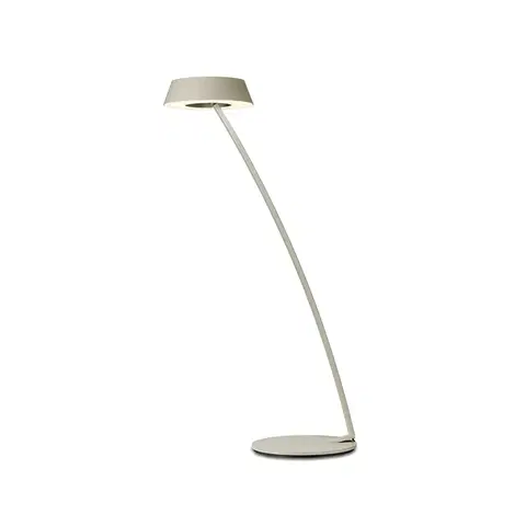 Stolní lampy Oligo OLIGO Glance LED stolní lampa oblouk kašmír