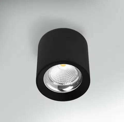 LED bodová svítidla CENTURY Stropní svítidlo LED RONDO černé pr.170x185mm 35W 230V 3000K 45d IP20