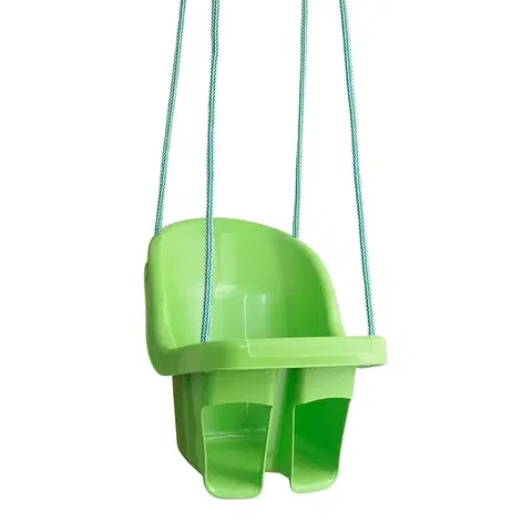 Hračky na zahradu TEGA - Dětská závěsná houpačka zelená