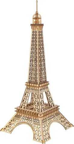 3D puzzle Woodcraft construction kit  Dřevěné 3D puzzle Eiffelova věž střední