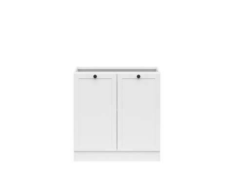 Kuchyňské linky JAMISON, skříňka dolní 80 cm bez pracovní desky, bílá