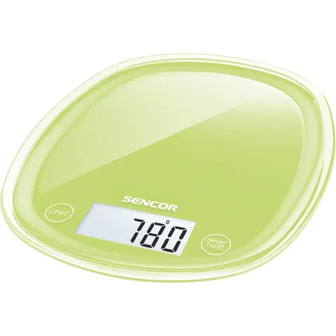 Kuchyňské váhy Sencor SKS 37GG kuchyňská váha, zelená