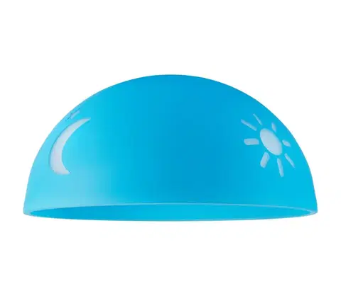Lampy  Náhradní sklo DAY & NIGHT E27 pr. 30 cm modrá 