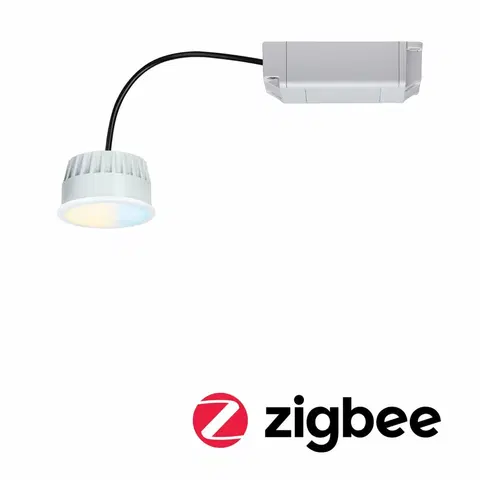 LED moduly PAULMANN LED Modul vestavné svítidlo Smart Home Zigbee měnitelná bílá Coin kruhové 50mm Coin 6W 470lm 230V měnitelná bílá satén