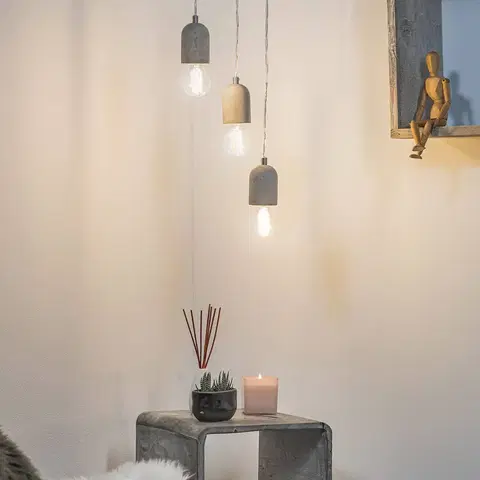 Závěsná světla EGLO Závěsné světlo Silvares s minimalistickým designem