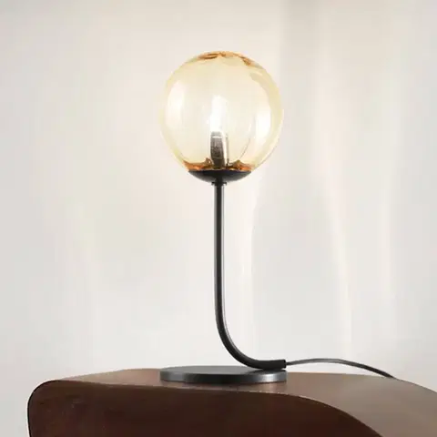 Stolní lampy na noční stolek Vistosi Designová stolní lampa Puppet sklo Murano
