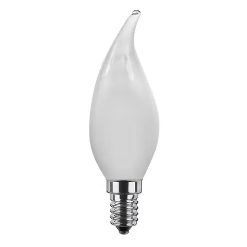 Stmívatelné LED žárovky Segula SEGULA LED svíčka větruodolná E14 3,2W 2700K matná