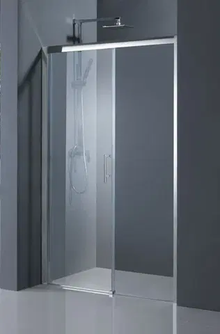 Sprchové kouty HOPA Sprchové dveře ESTRELA BARVA rámu Chrom/Leštěný hliník (ALU), Rozměr A 140 cm, Směr zavírání  Levé (SX), Výplň Čiré bezpečnostní sklo 6 mm BCESTR14CCL