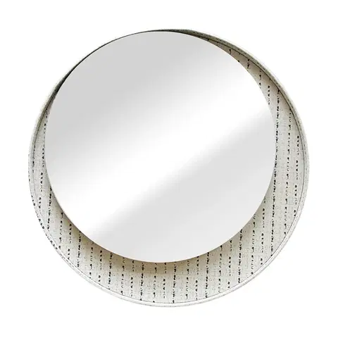 Zrcadla HOMEDE Ozdobné nástěnné zrcadlo SENSE bílé