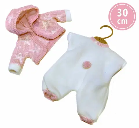 Hračky panenky LLORENS - 4-M30-002 obleček pro panenku miminko velikosti 30 cm