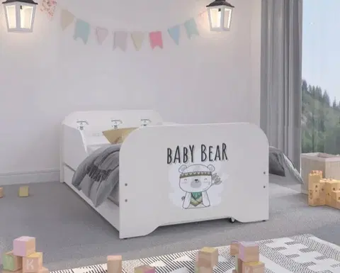 Dětské postele Kvalitní dětská postel BABY BEAR 160 x 80 cm