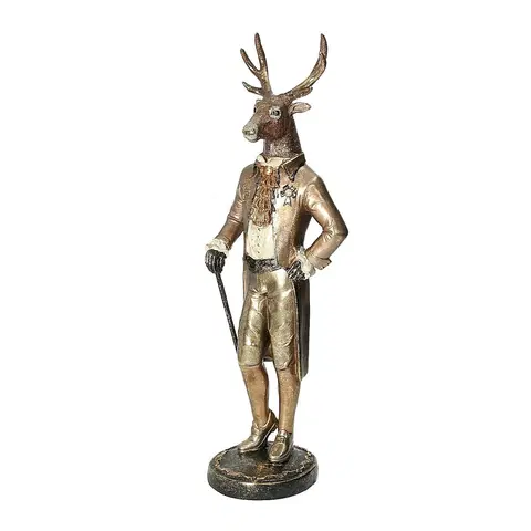 Figurky a sošky Dekorace Sir Deer výška 54cm