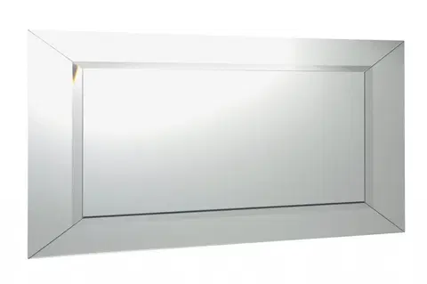 Koupelnová zrcadla SAPHO ARAK zrcadlo s lištami a fazetou 100x50cm AR100