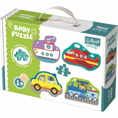 Puzzle Trefl Baby puzzle Doprava, 8 dílků