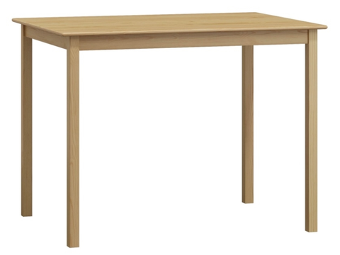Jídelní stoly Stůl DASHEN 1, 110 x 60 cm, masiv borovice