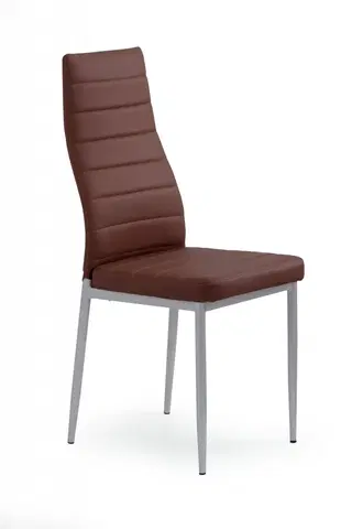 Židle Jídelní židle K70 Halmar Hnědá